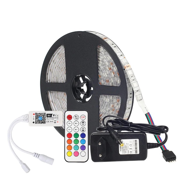 control led light strip with phone